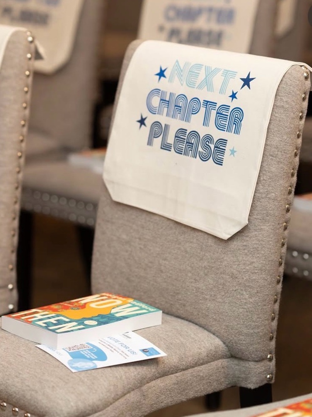 Unsweetened New York x Zibby Publishing Next Chapter Please Canvas Tote Bag